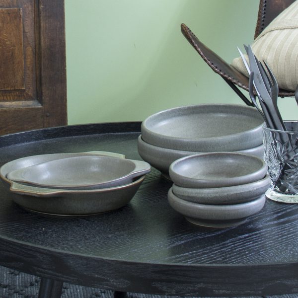 styling foto glaze ceramic aardewerk oven bord charcoal large
