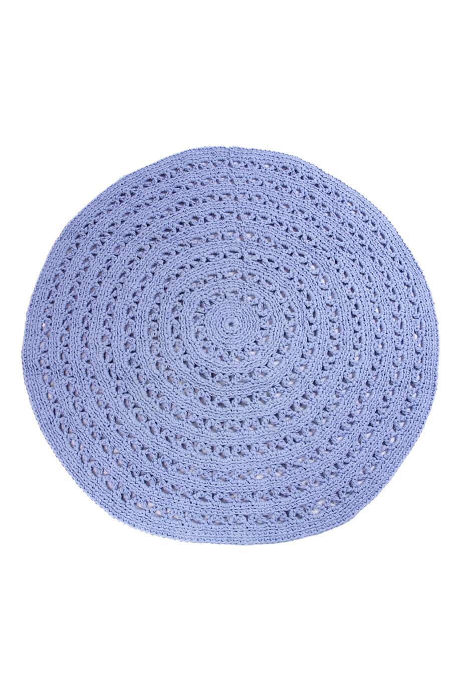 arab jeans blue crochet cotton rug xlarge
