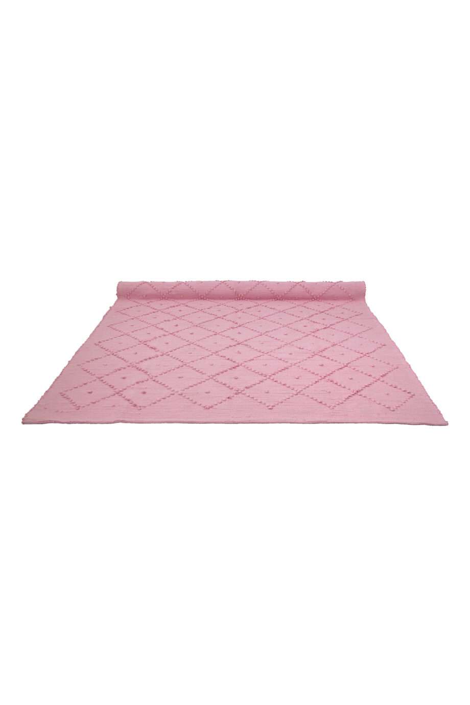 diamond fluor pink woven cotton rug xlarge