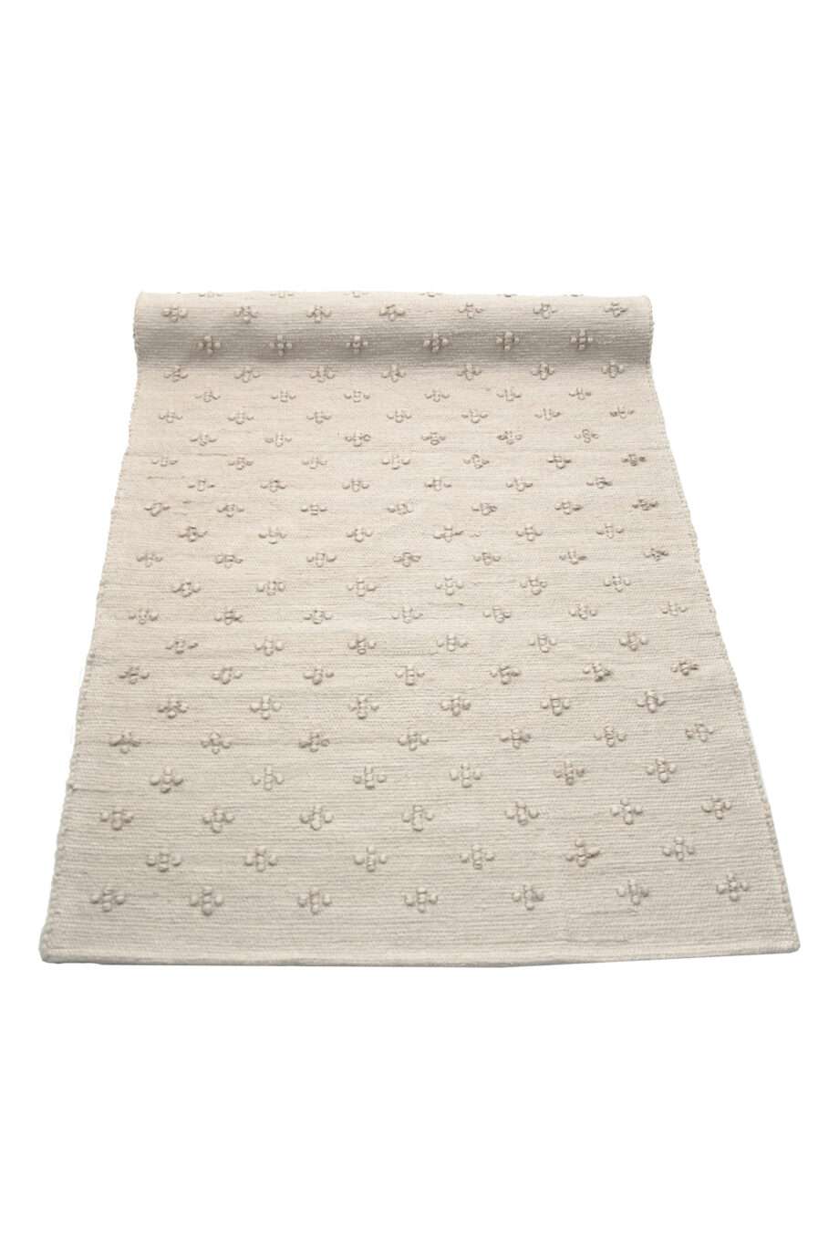 liz pink woven cotton rug