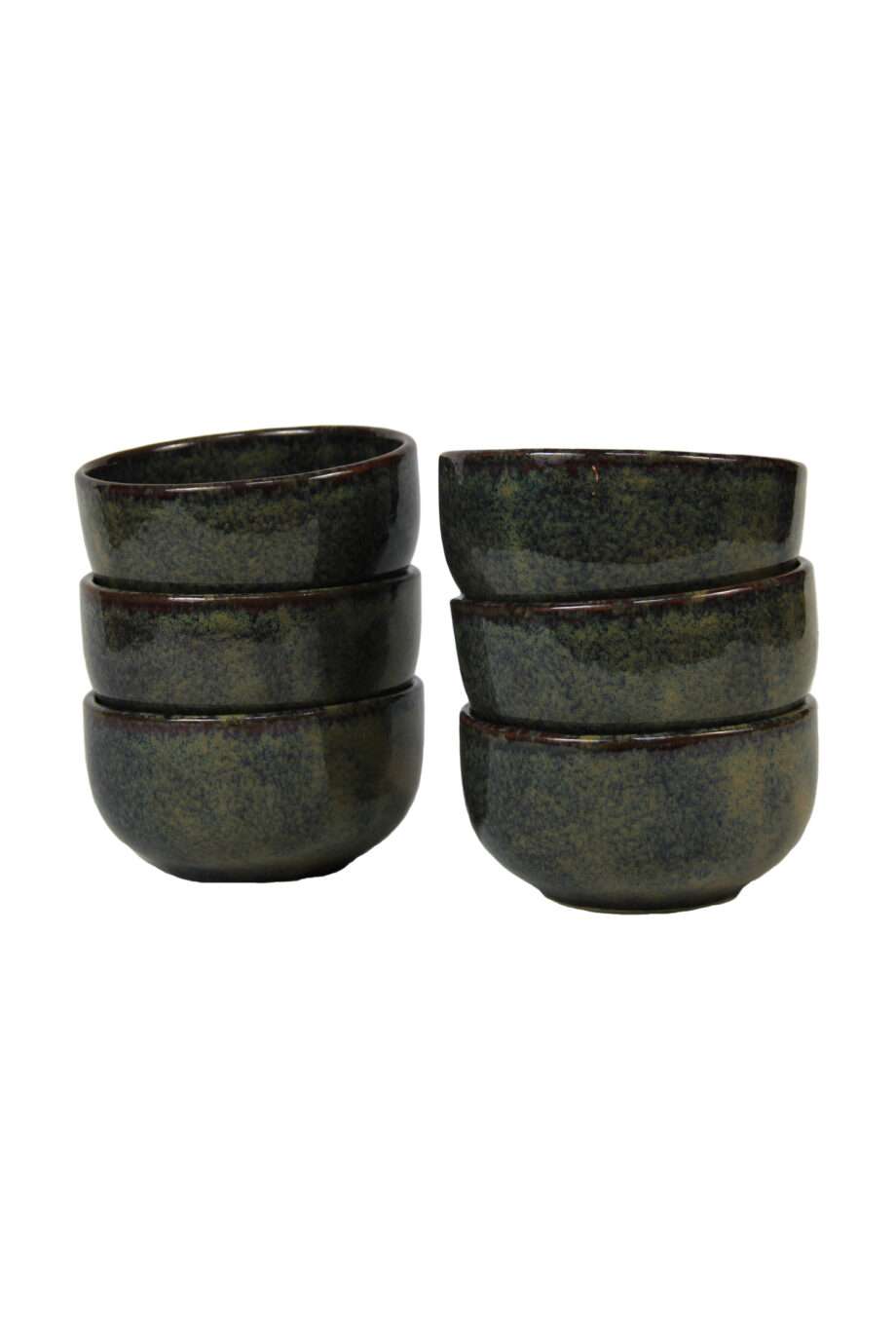 bowl ochre glaze ceramic medium