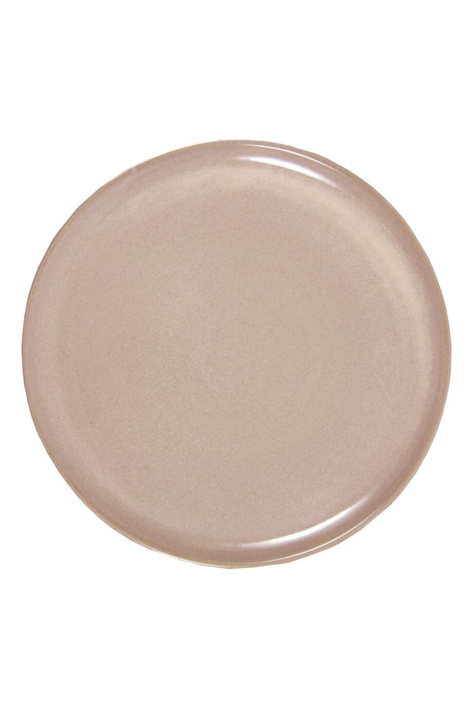 dinner plate powder rose mat ceramic xlarge