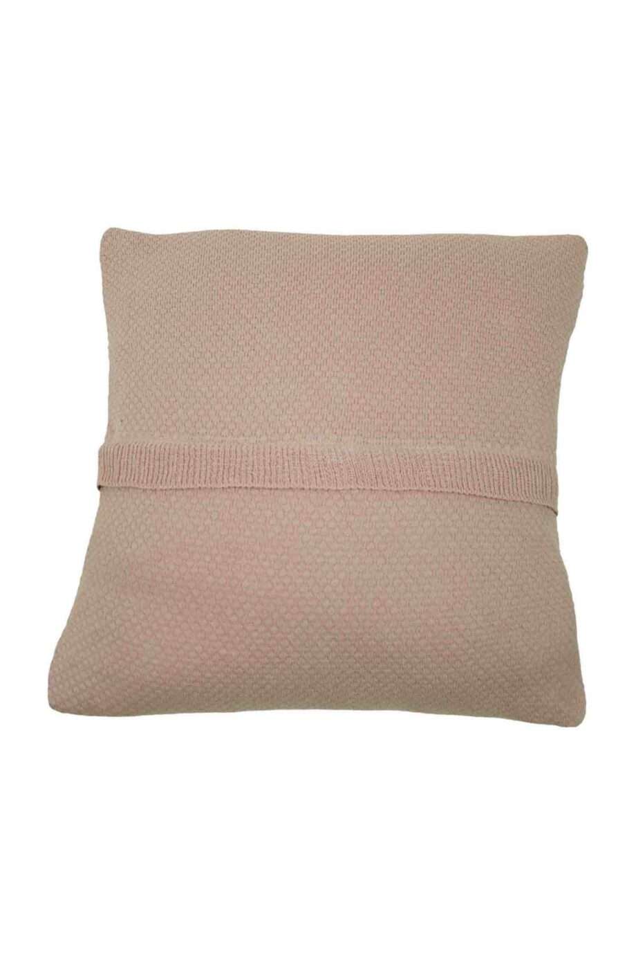 liz baby pink knitted cotton pillowcase xsmall