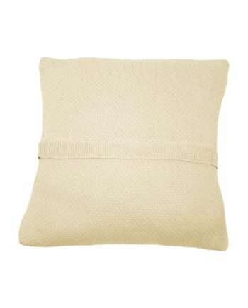 liz ecru knitted cotton pillowcase medium