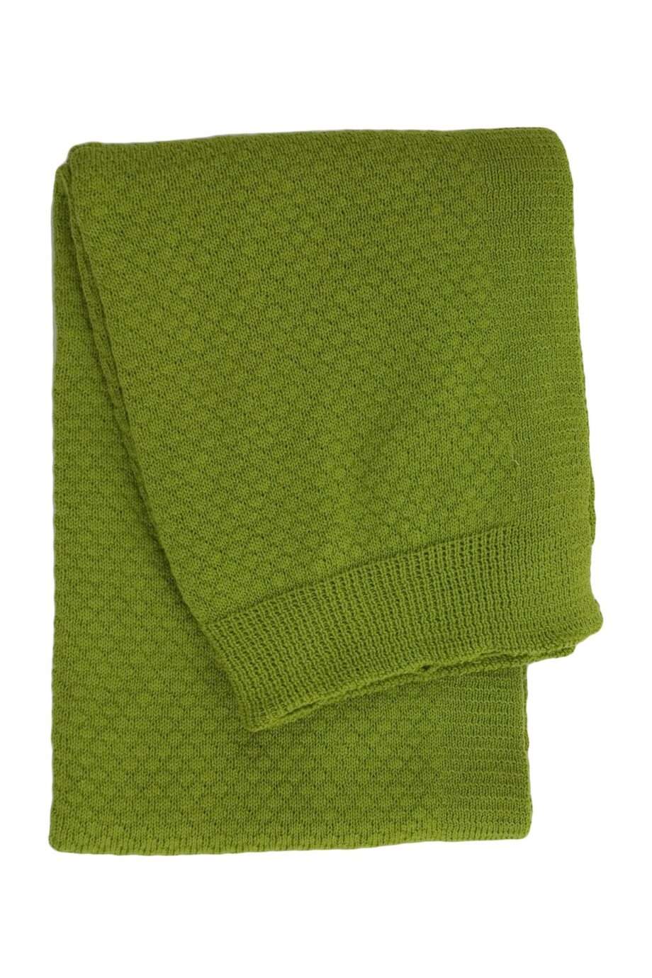 liz  knitted cotton little blanket small