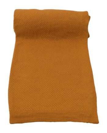 liz orange knitted cotton plaid medium