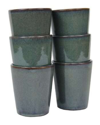 mug celadon glaze ceramic large