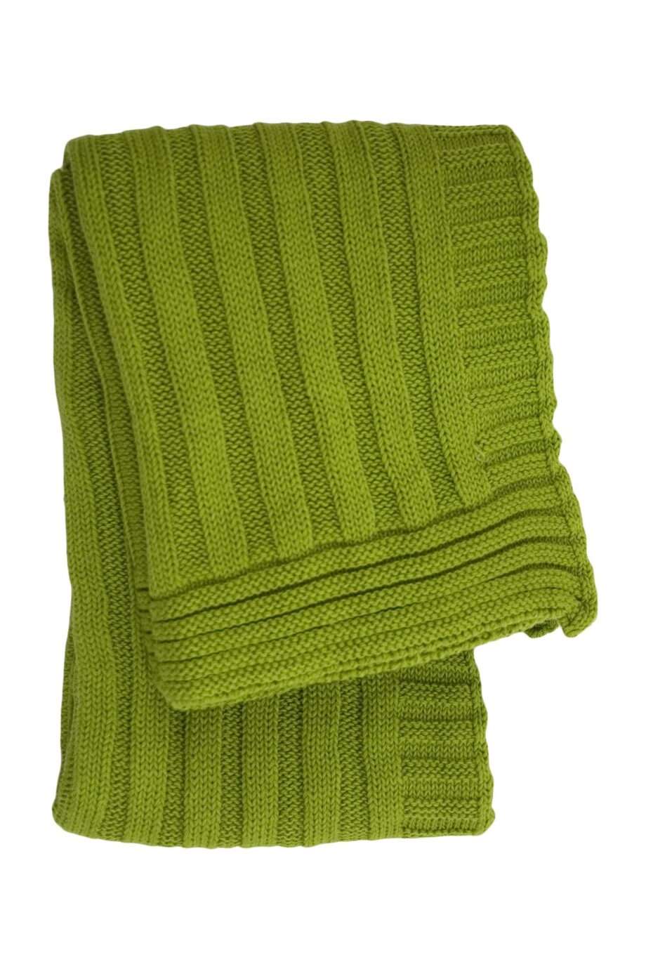 ribs  knitted cotton little blanket medium