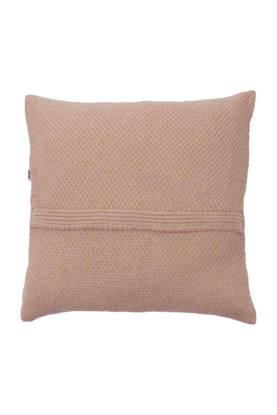 rice baby pink knitted woolen pillowcase xsmall