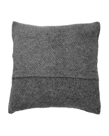 rice grey knitted woolen pillowcase xsmall