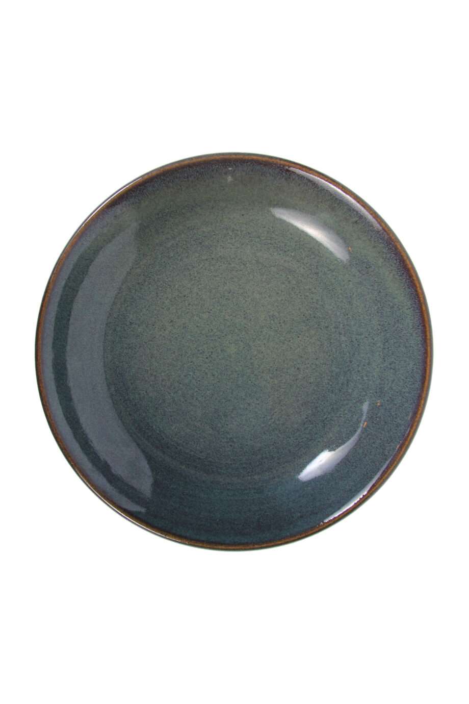 soup plate celadon glaze ceramic medium