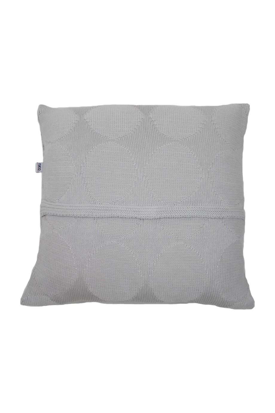 spots lilly white knitted cotton pillowcase medium