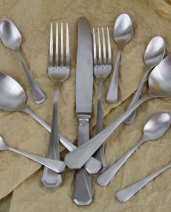 stainless steel cutlery silver diner set