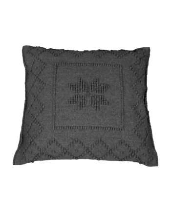 star anthracite woven cotton pillowcase medium