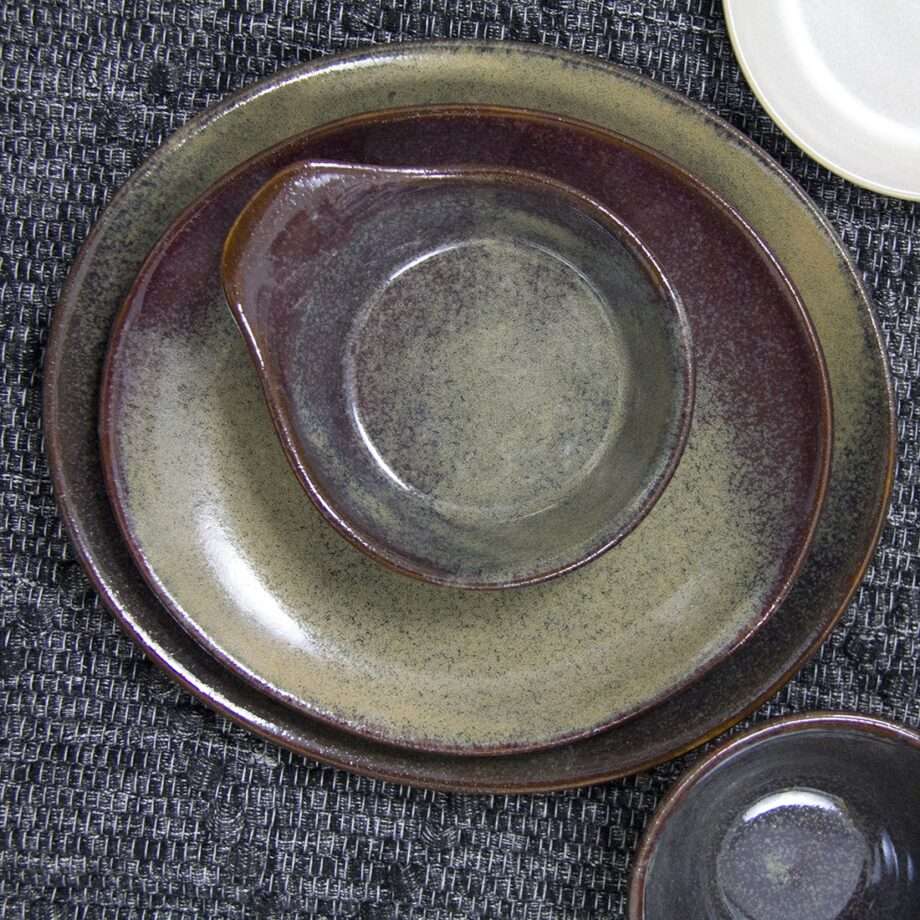 styling glaze ceramic oker