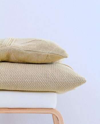 styling pillowcase liz & spots ochre_horizontal