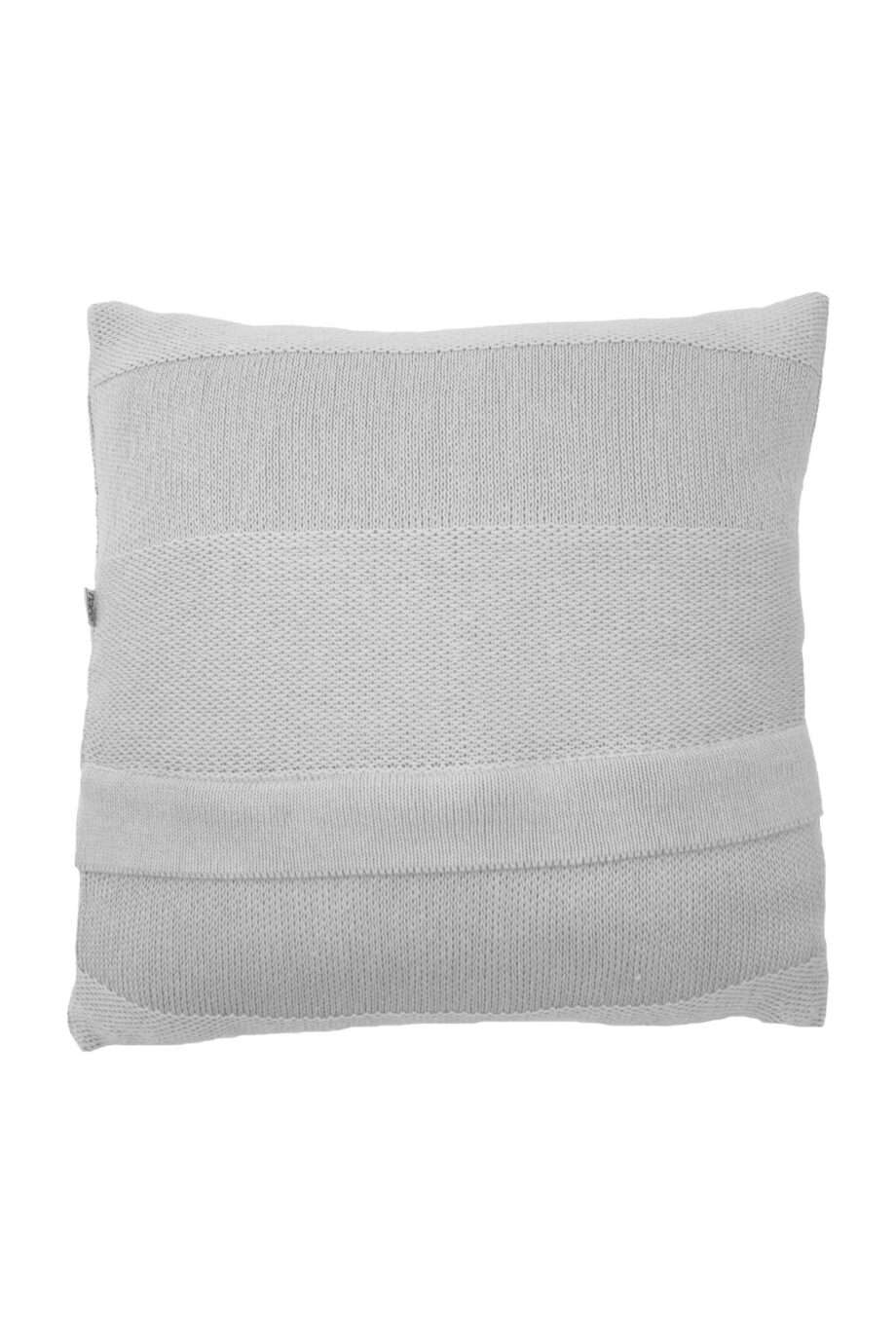 urban white knitted cotton pillowcase medium