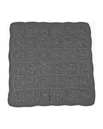granny anthracite crochet cotton rug xlarge