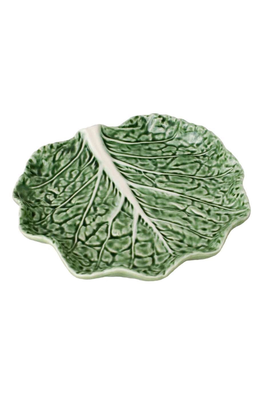 dinner plate curly kale green exotic pottery xlarge
