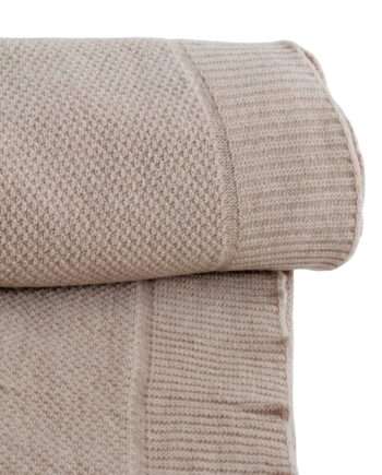 knitted-woolen-throw rice-ocher large