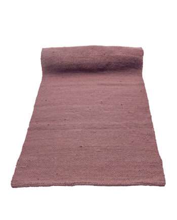 nordic violet woven woolen rug medium