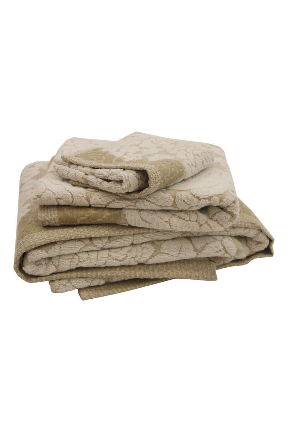 camelia linen woven cotton towel set